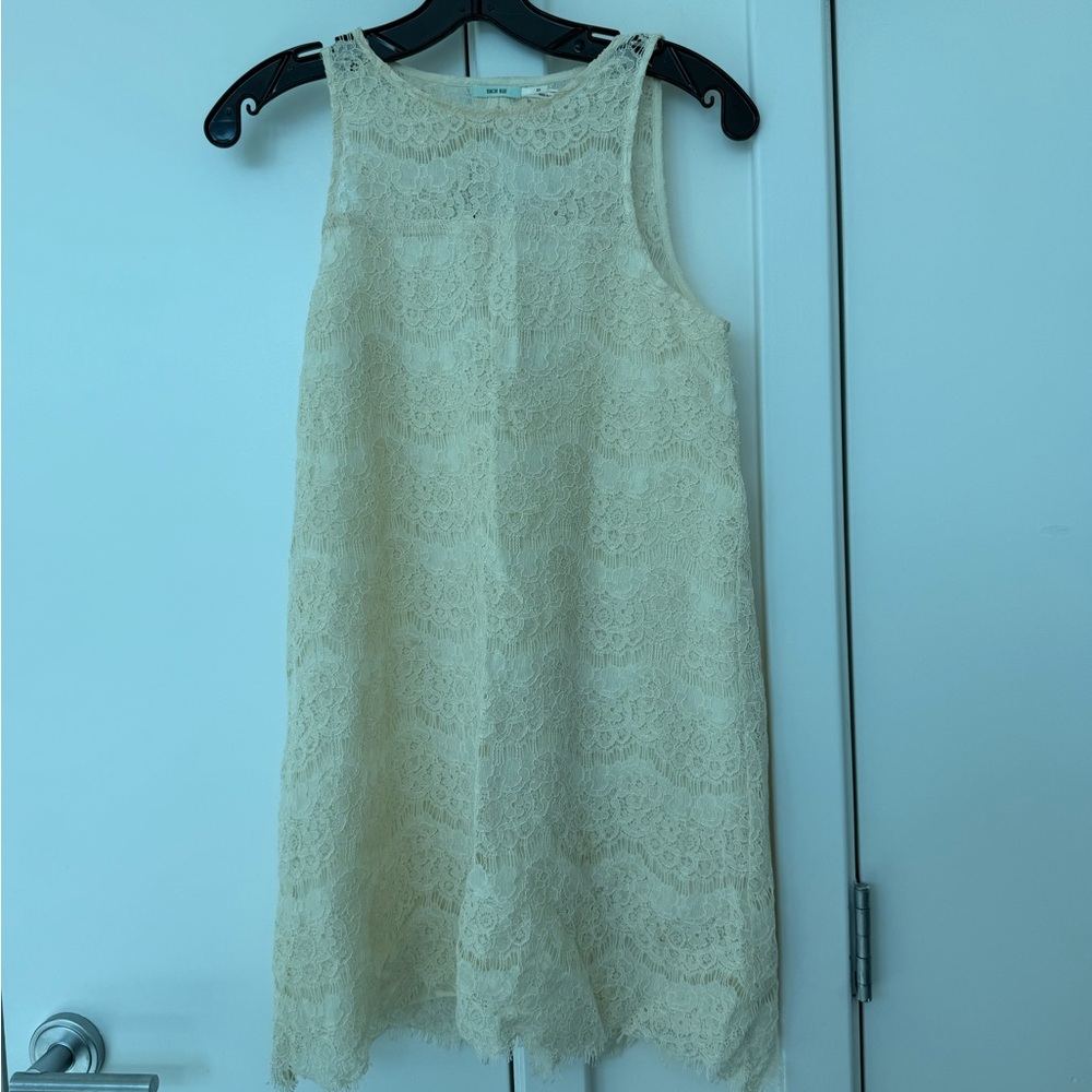 Lace mini dress